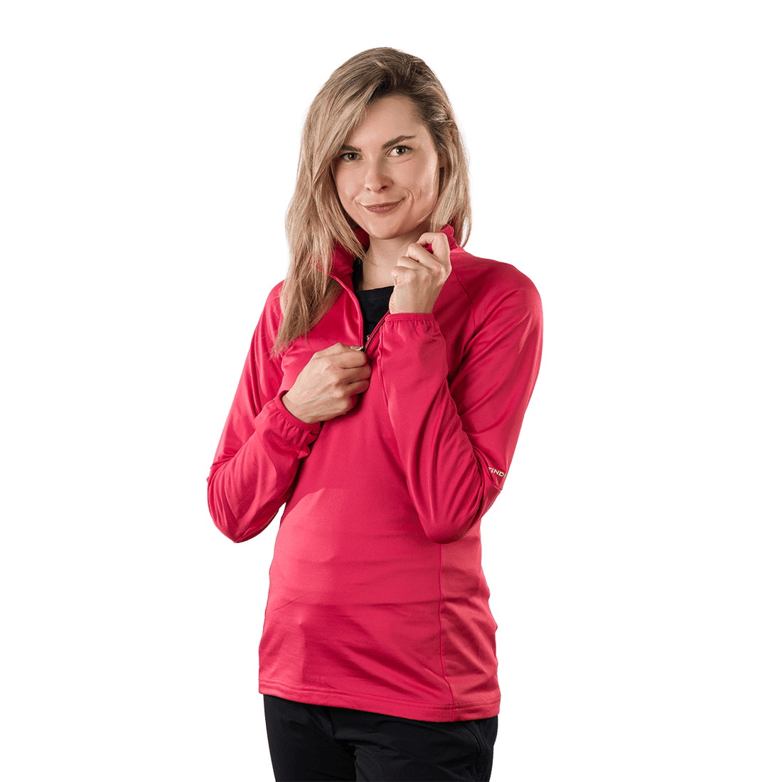 Women's technical ski active sweater JASLYN