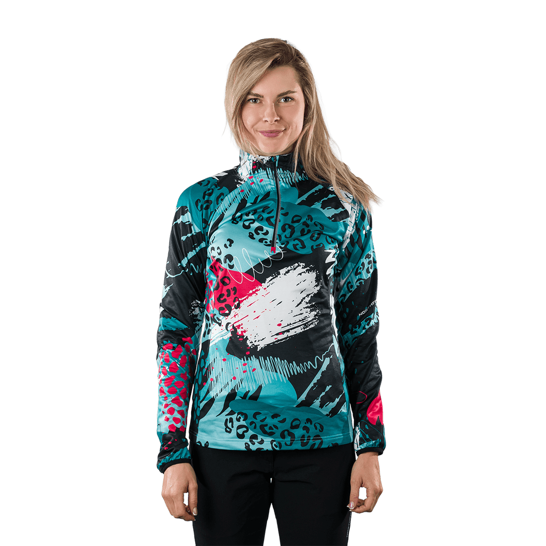 Women's technical ski active sweater JASLYN