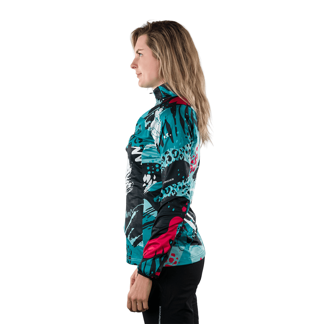 Women's technical ski active sweater JASLYN