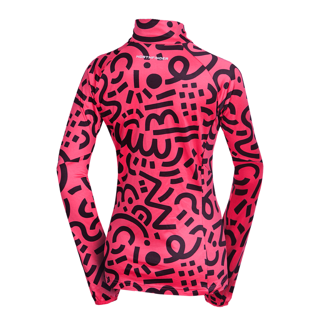 Women's technical ski active sweater JASLYN
