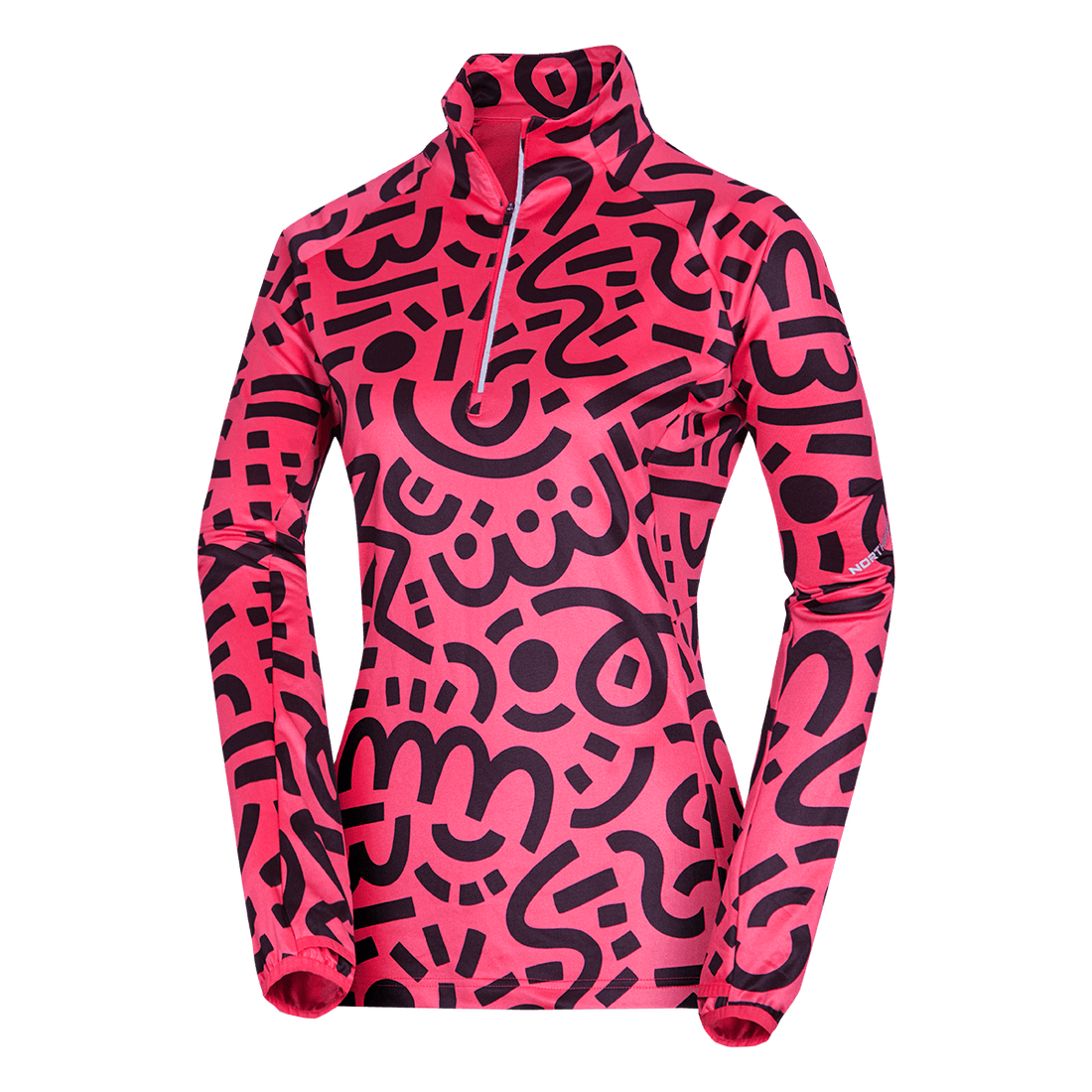 Women's technical ski active sweater JASLYN