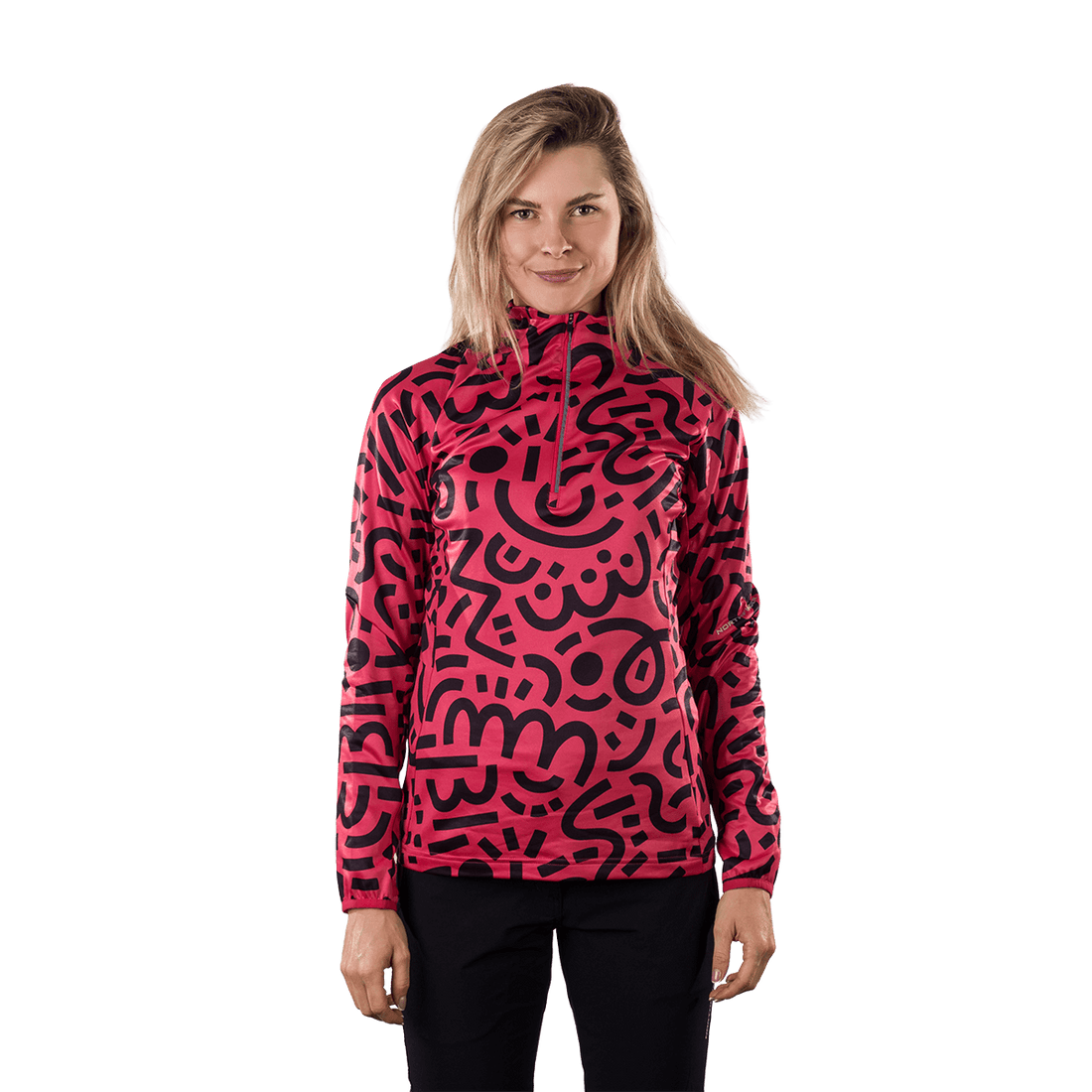 Women's technical ski active sweater JASLYN