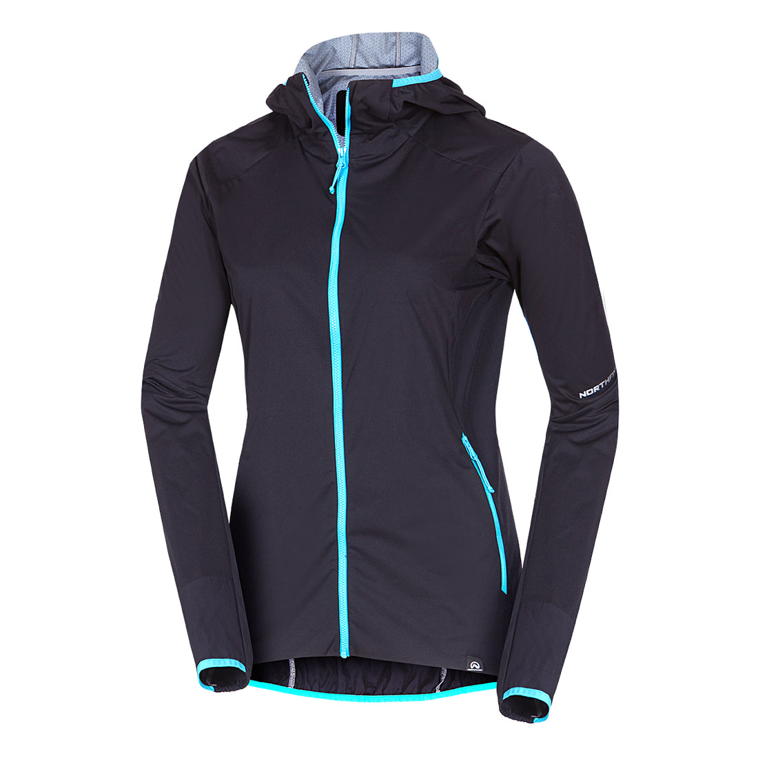  Women's trekking hybrid multisport lightweight jacket 2.5L KENDRA