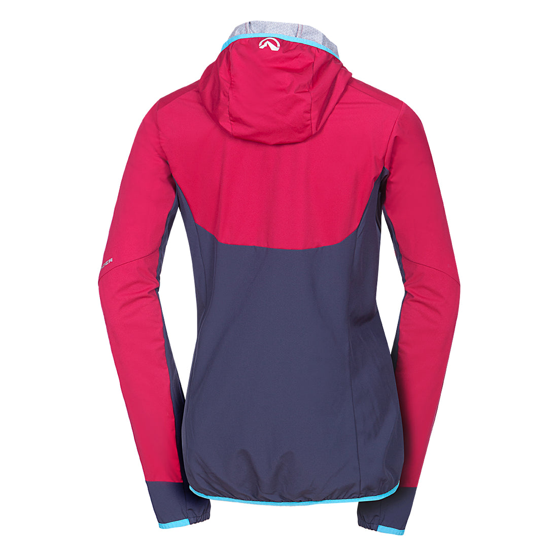 Women's trekking hybrid multisport lightweight jacket 2.5L KENDRA
