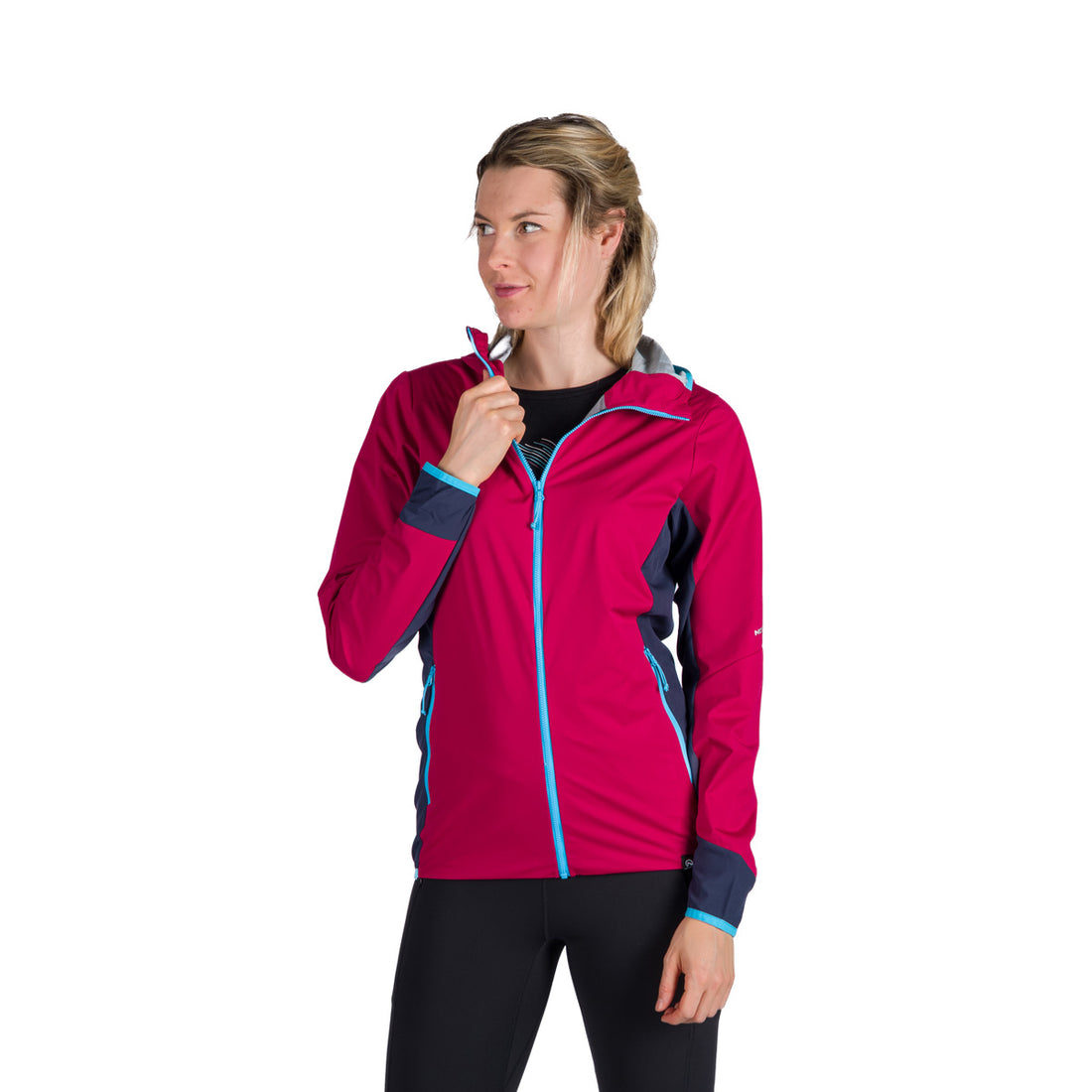  Women's trekking hybrid multisport lightweight jacket 2.5L KENDRA