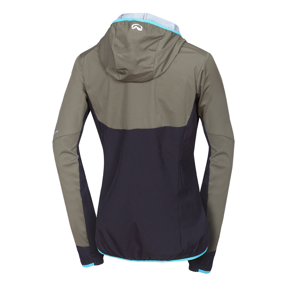  Women's trekking hybrid multisport lightweight jacket 2.5L KENDRA