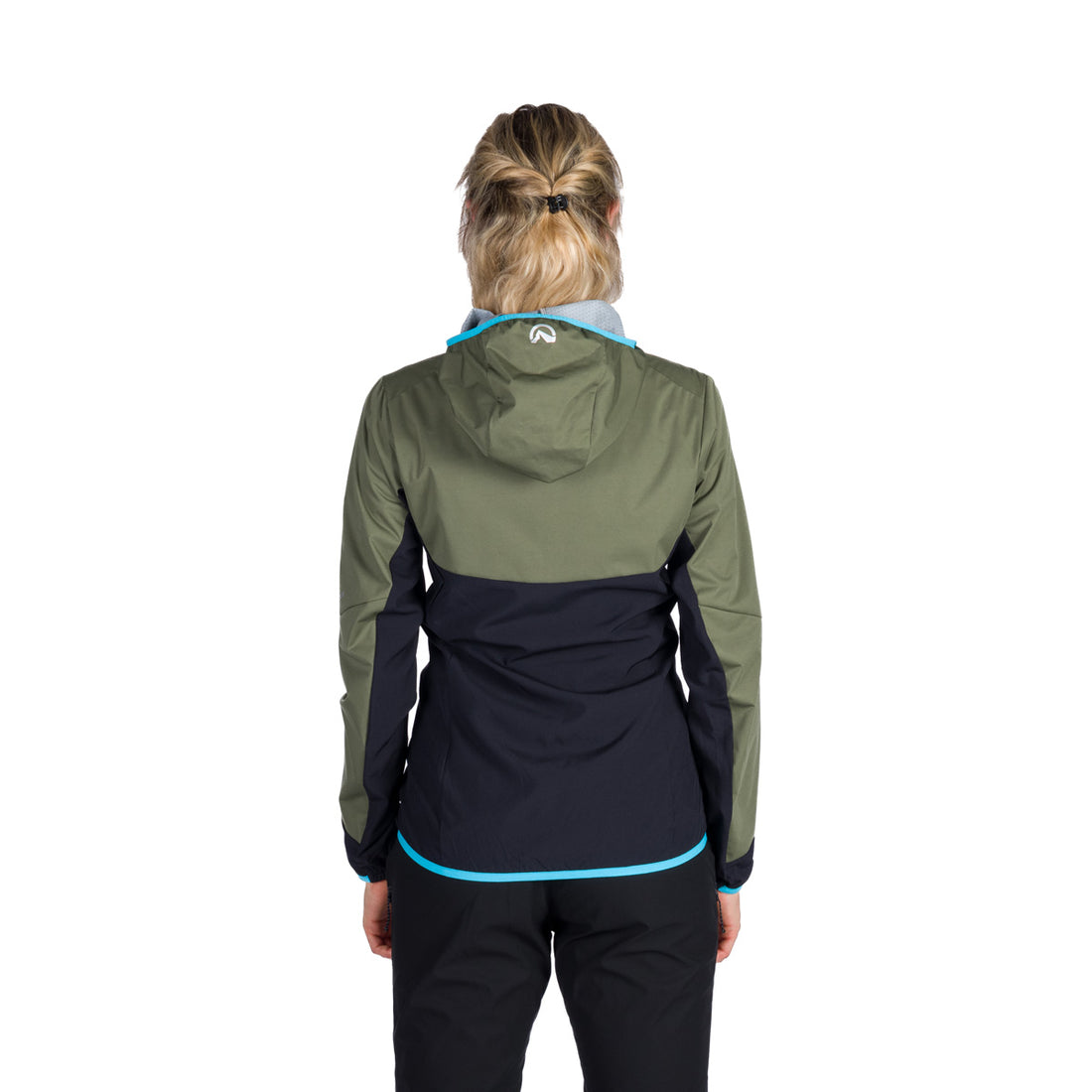  Women's trekking hybrid multisport lightweight jacket 2.5L KENDRA