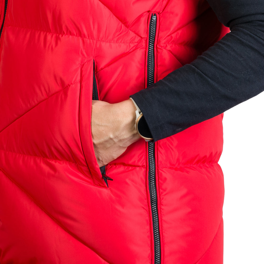 Women's warm quilted vest JERRI
