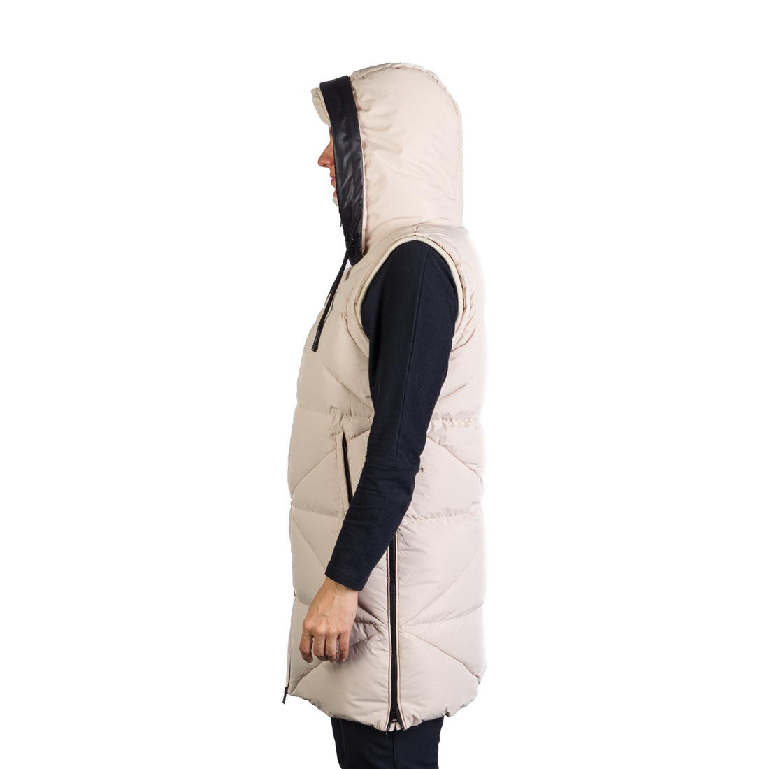 Women's warm quilted vest JERRI