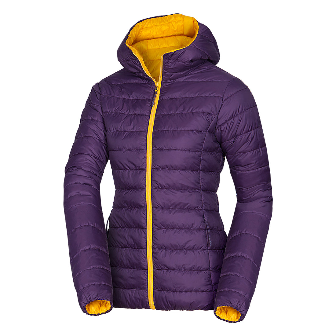 Women's warm reversible jacket ANNIE BU-6034OR