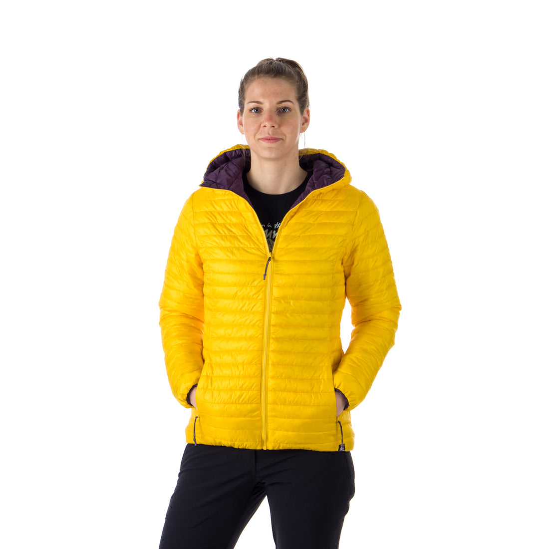 Women's warm reversible jacket ANNIE BU-6034OR